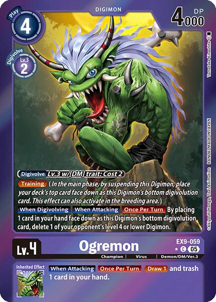 Ogremon [EX9-059] (Limited Foil) [Versus Monsters] - Destination Retro