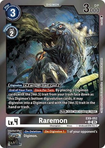 Raremon [EX9-052] (Limited Foil) [Versus Monsters] - Destination Retro