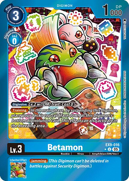Betamon [EX9-016] (Limited Foil) [Versus Monsters] - Destination Retro