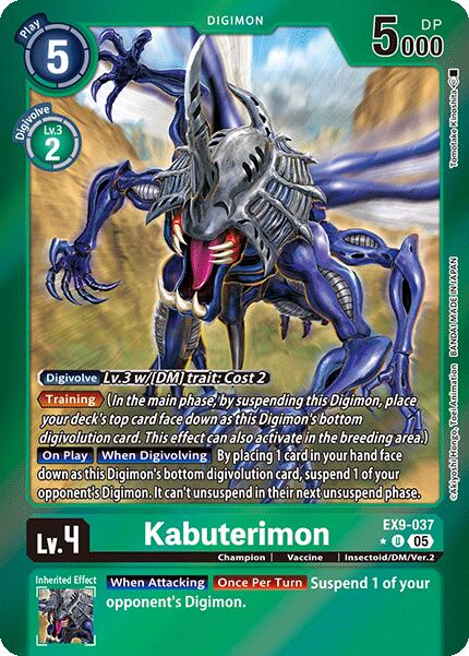 Kabuterimon [EX9-037] (Limited Foil) [Versus Monsters] - Destination Retro