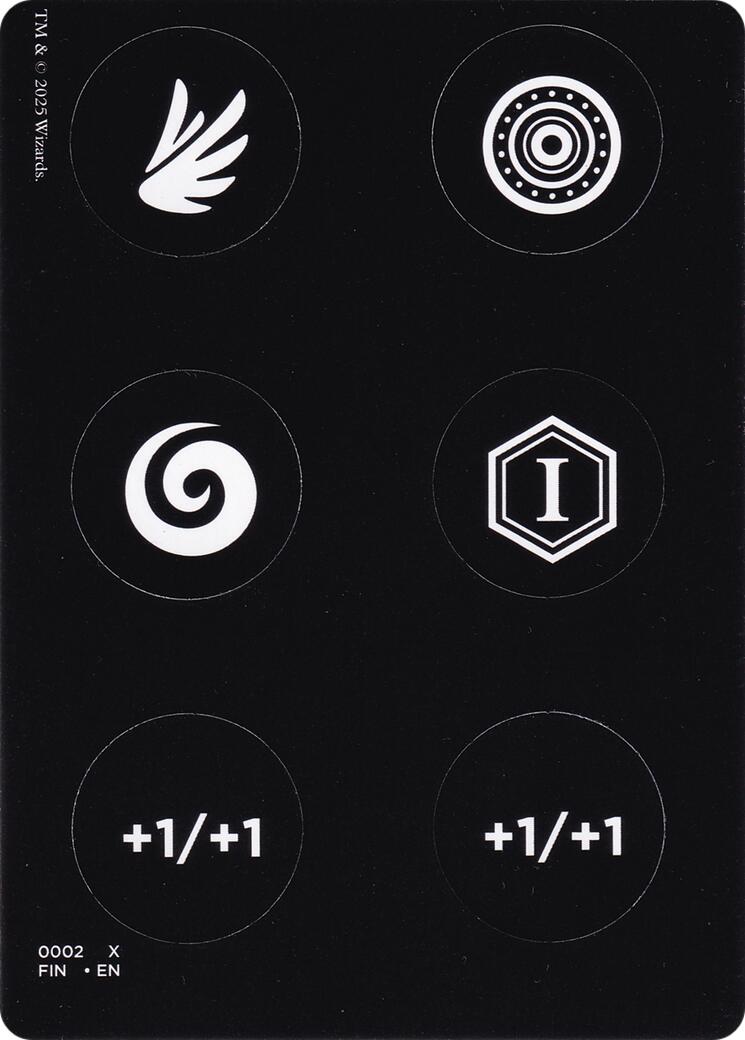 Punch Card Token (0001 // 0002) [FINAL FANTASY Tokens] - Destination Retro