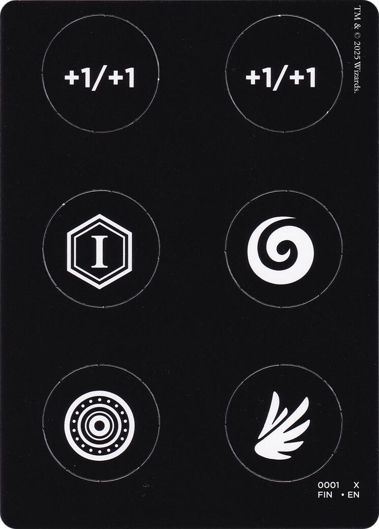Punch Card Token (0001 // 0002) [FINAL FANTASY Tokens] - Destination Retro