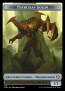 Phyrexian Golem Token [Phyrexia: All Will Be One Tokens] - Destination Retro