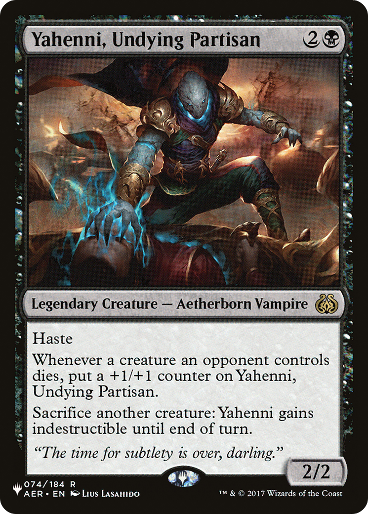 Yahenni, Undying Partisan [The List] - Destination Retro