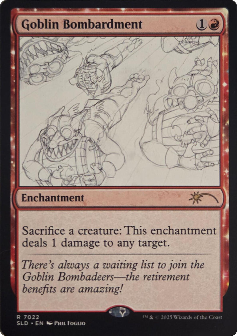 Goblin Bombardment (7022) [Secret Lair Drop Series] - Destination Retro