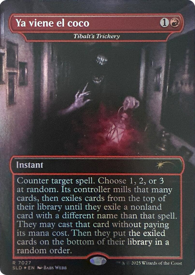 Ya viene el coco - Tibalt's Trickery (Rainbow Foil) [Secret Lair Drop Series] - Destination Retro