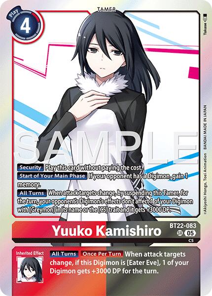 Yuuko Kamishiro [BT22-083] [Cyber Eden] - Destination Retro