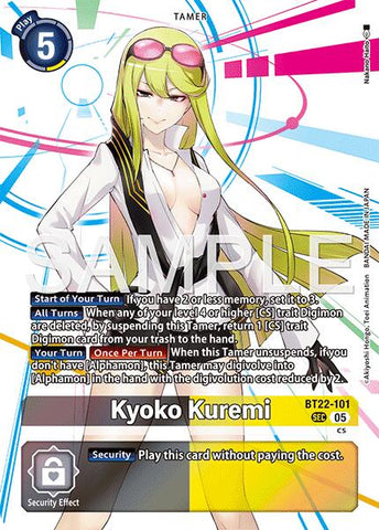 Kyoko Kuremi [BT22-101] [Cyber Eden] - Destination Retro