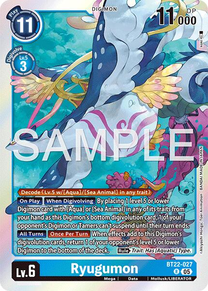 Ryugumon [BT22-027] [Cyber Eden] - Destination Retro