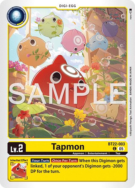 Tapmon [BT22-003] [Cyber Eden] - Destination Retro