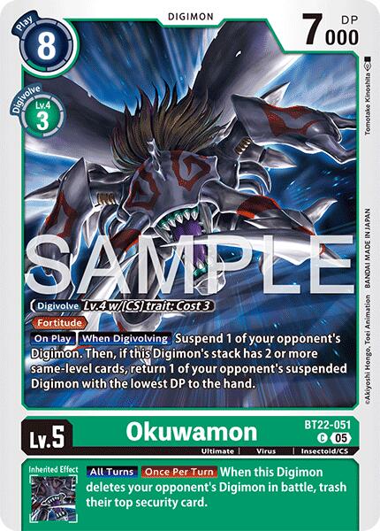 Okuwamon [BT22-051] [Cyber Eden] - Destination Retro