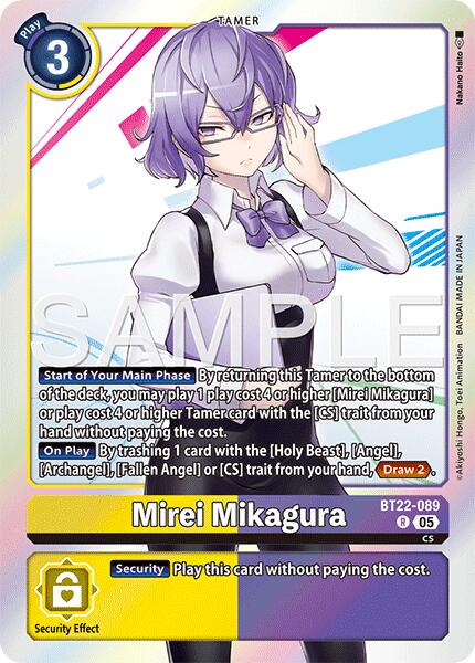 Mirei Mikagura [BT22-089] [Cyber Eden] - Destination Retro