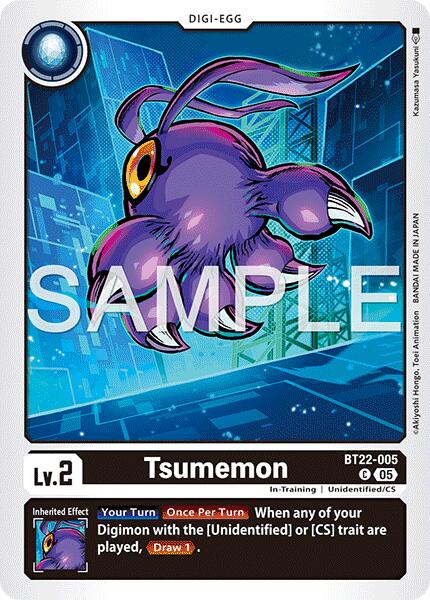 Tsumemon [BT22-005] [Cyber Eden] - Destination Retro