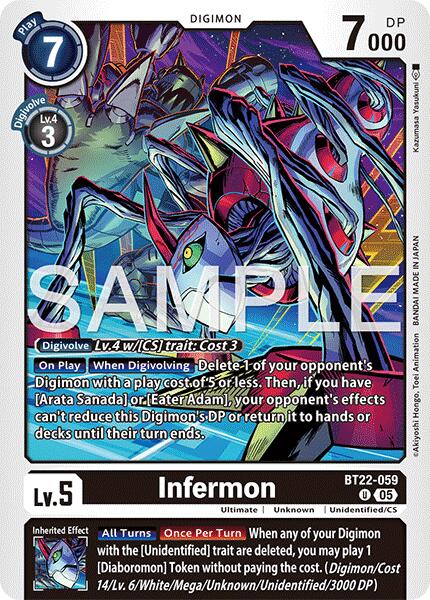 Infermon [BT22-059] [Cyber Eden] - Destination Retro