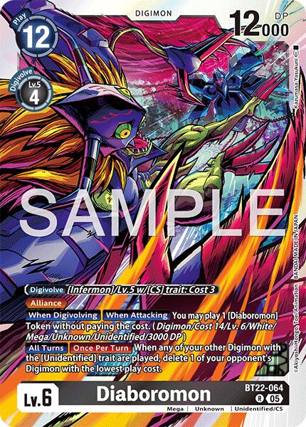 Diaboromon [BT22-064] [Cyber Eden] - Destination Retro
