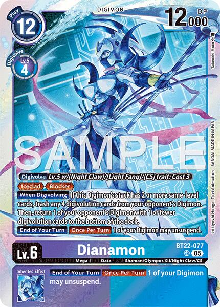 Dianamon [BT22-077] [Cyber Eden] - Destination Retro
