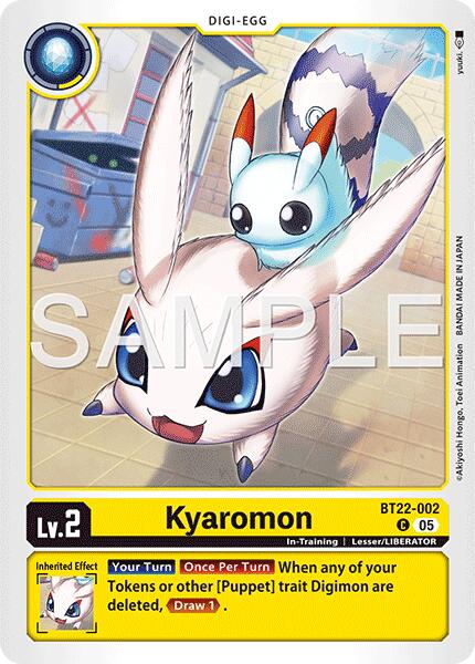 Kyaromon [BT22-002] [Cyber Eden] - Destination Retro