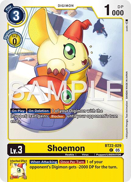 Shoemon [BT22-029] [Cyber Eden] - Destination Retro