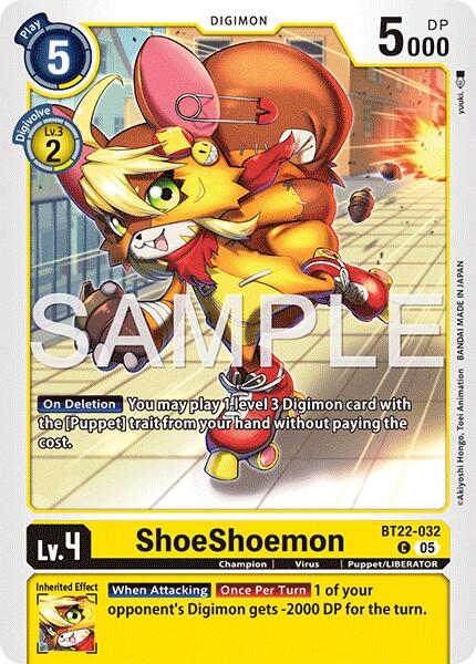 ShoeShoemon [BT22-032] [Cyber Eden] - Destination Retro