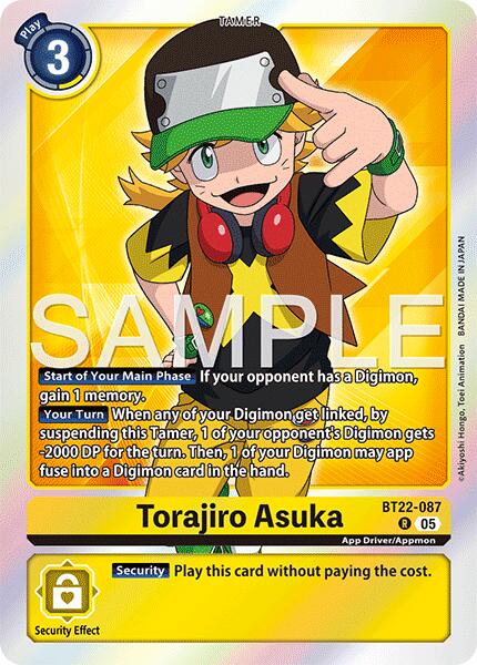 Torajiro Asuka [BT22-087] [Cyber Eden] - Destination Retro
