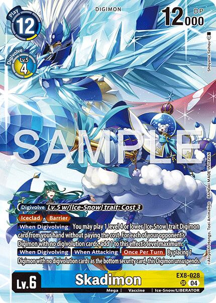 Skadimon [EX8-028] (Digimon Liberator Debuggers Set) [Chain of Liberation] - Destination Retro