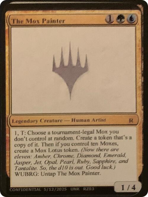 The Mox Painter [Unknown Event] - Destination Retro