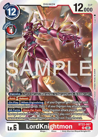 LordKnightmon [BT22-067] [Cyber Eden] - Destination Retro