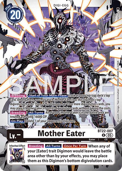 Mother Eater [BT22-007] [Cyber Eden] - Destination Retro