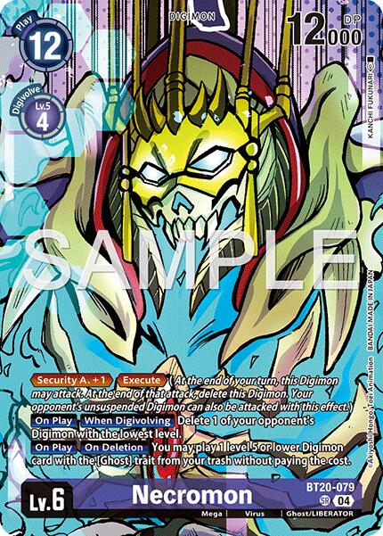 Necromon [BT20-079] (Digimon Liberator Debuggers Set) [Release Special Booster Ver.2.5 Promos] - Destination Retro