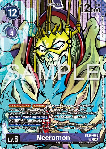 Necromon [BT20-079] (Digimon Liberator Debuggers Set) [Release Special Booster Ver.2.5 Promos] - Destination Retro