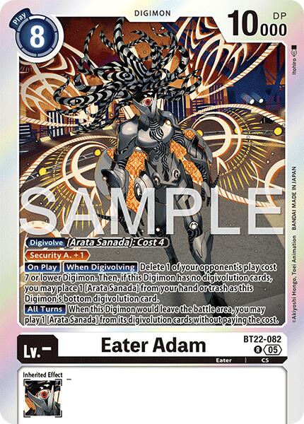 Eater Adam [BT22-082] [Cyber Eden] - Destination Retro