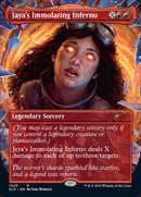 Jaya's Immolating Inferno (Borderless) [Secret Lair Drop Series] - Destination Retro
