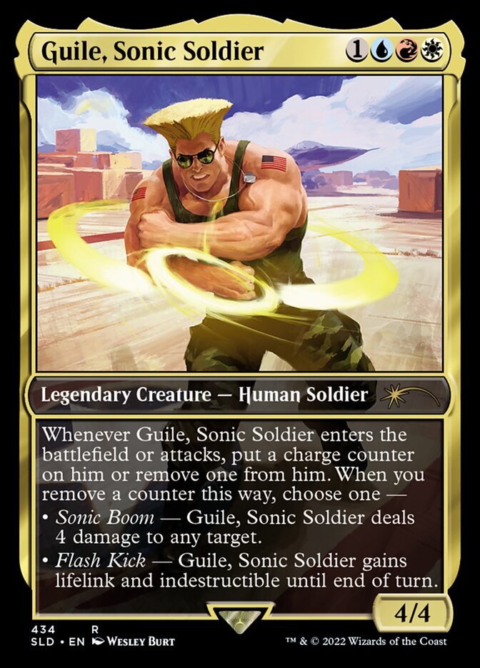 Guile, Sonic Soldier [Secret Lair Drop Series] - Destination Retro