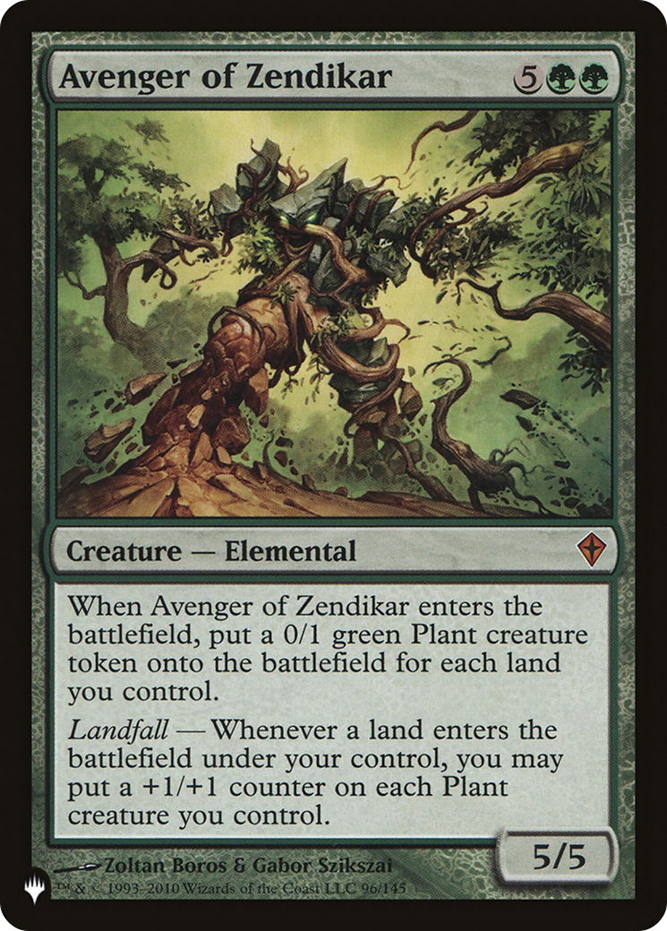 Avenger of Zendikar [The List] - Destination Retro