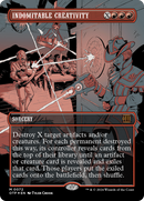 Indomitable Creativity (Textured Foil) [Outlaws of Thunder Junction: Breaking News] - Destination Retro