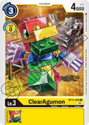 ClearAgumon [BT11-035] [Dimensional Phase] - Destination Retro
