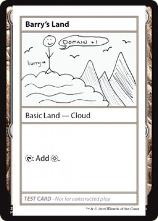 Barry's Land (2021 Edition) [Mystery Booster Playtest Cards] - Destination Retro