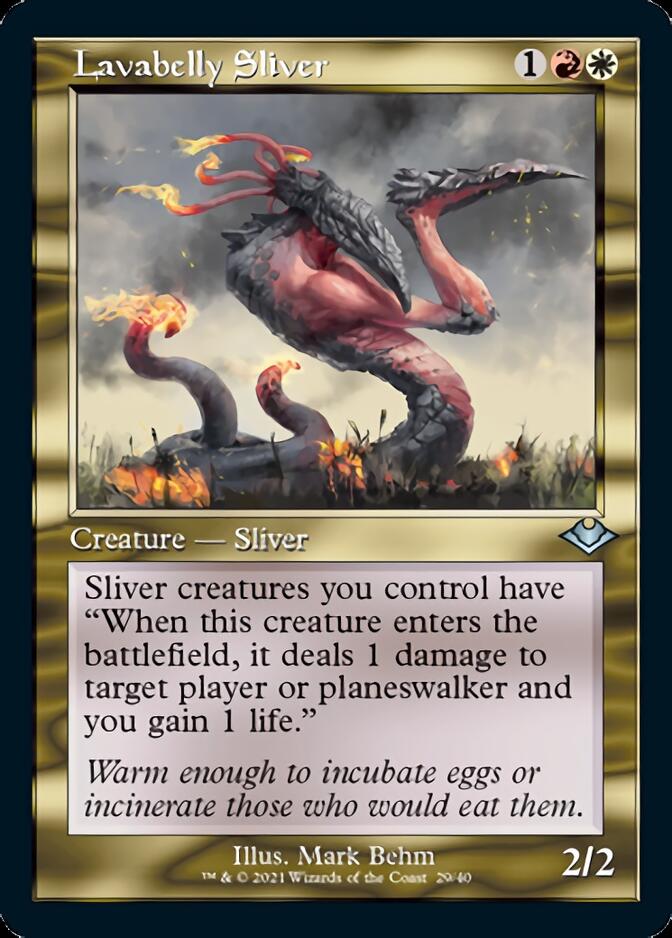 Lavabelly Sliver (Retro) [Modern Horizons] - Destination Retro