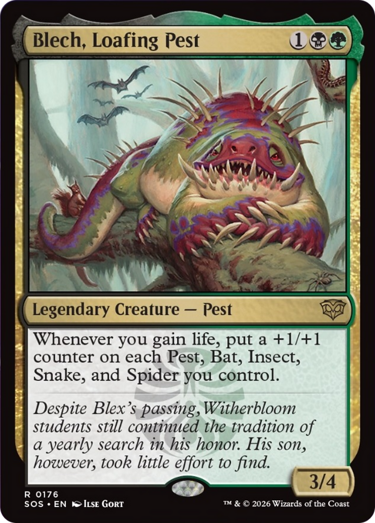 Blech, Loafing Pest [Secrets of Strixhaven] - Destination Retro