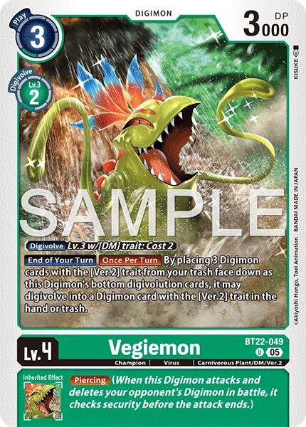 Vegiemon [BT22-049] [Cyber Eden] - Destination Retro