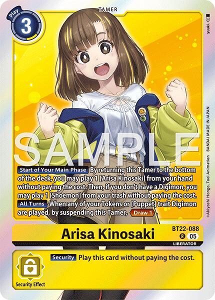 Arisa Kinosaki [BT22-088] [Cyber Eden] - Destination Retro