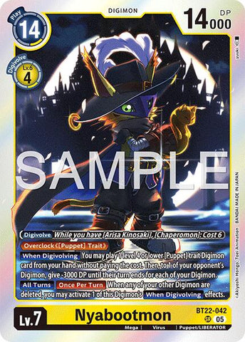 Nyabootmon [BT22-042] [Cyber Eden] - Destination Retro