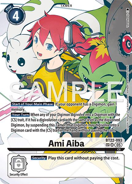 Ami Aiba [BT22-093] (SP) [Cyber Eden] - Destination Retro