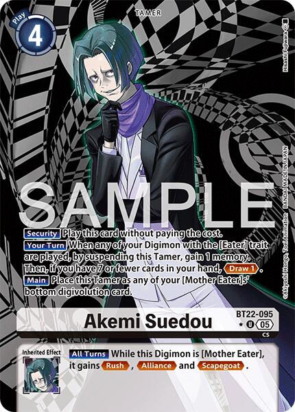 Akemi Suedou [BT22-095] (Alternate Art) [Cyber Eden] - Destination Retro