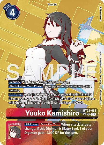 Yuuko Kamishiro [BT22-083] (SP) [Cyber Eden] - Destination Retro