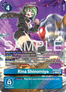 Rina Shinomiya [BT22-085] (Alternate Art) [Cyber Eden] - Destination Retro