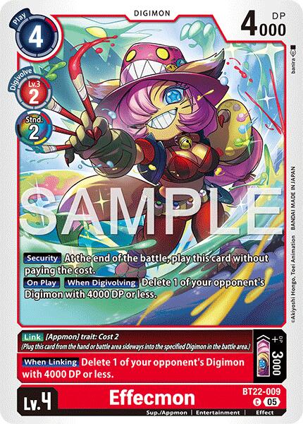 Effecmon [BT22-009] [Cyber Eden] - Destination Retro