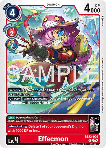 Effecmon [BT22-009] [Cyber Eden] - Destination Retro