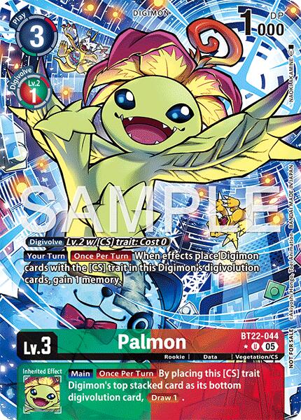 Palmon [BT22-044] (Box Topper) [Cyber Eden] - Destination Retro