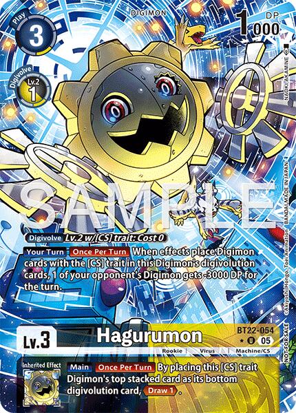 Hagurumon [BT22-054] (Box Topper) [Cyber Eden] - Destination Retro